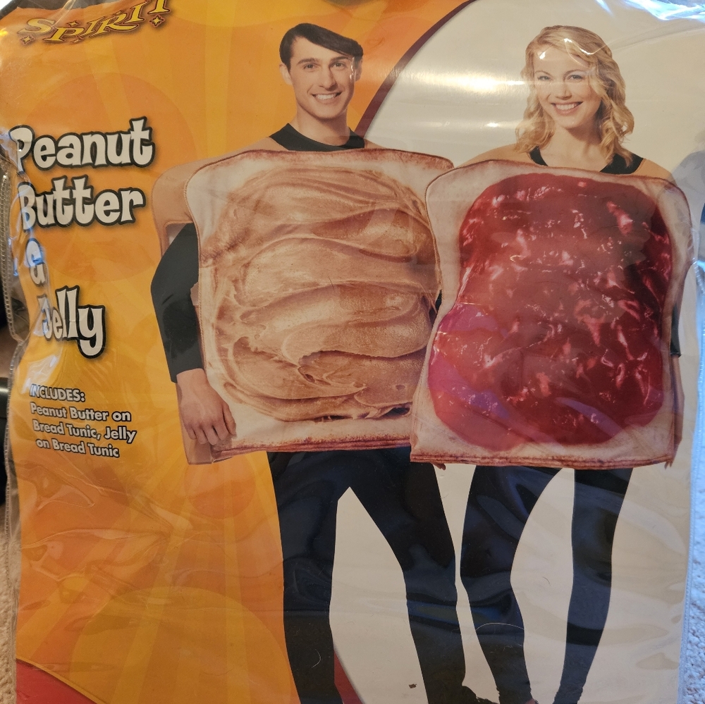 Adult Peanut Butter and Jelly Halloween Costumes